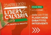 “25 Aprile. Libera la Calabria: dal ricatto al riscatto”