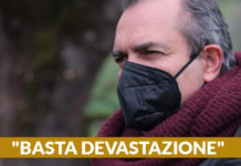 《No al parco eolico nei vigneti di Cirò》