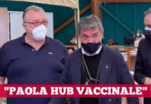 Vaccini, numeri importanti al palatenda e Paola sarà HUB vaccinale