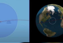 Lanciatore spaziale Cinese: Nessun impatto in Italia e in Calabria