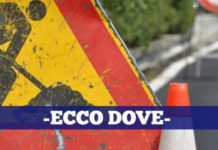 Lavori sulla Strada Statale 18