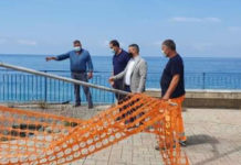 Acquappesa, iniziati i lavori di ripristino del Lungomare