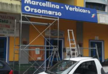 STAZIONE FERROVIARIA “MARCELLINA-VERBICARO-ORSOMARSO” TABELLONE RIPARATO
