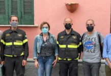 A Cetraro la sede dei vigili del fuoco della squadra boschiva -Foto-