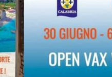 “APRIAMO LE PORTE ALLE VACANZE” PER SEI GIORNI SOMMINISTRAZIONI SENZA PRENOTAZIONI