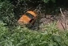 Madre e figlio salvati dai VVFF dopo un volo di 30 metri in una scarpata
