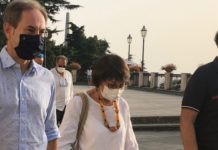 Amalia Bruni in visita istituzionale al santuario San Francesco di Paola.