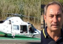 Elisoccorso Cosenza, Di Natale si reca in località le Cannuzze: “Dopo nostre proteste è operativo”