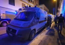 Incendiata Ambulanza della Croce Rossa