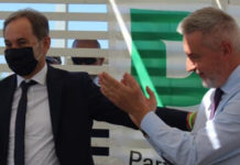 Paola accoglie il Ministro della Difesa, Lorenzo Guerini: “Sostengo Amalia Bruni, il PD e Graziano Di Natale”