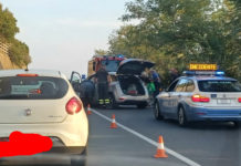 Incidente stradale sulla SS18
