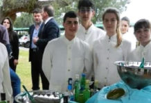 Gli studenti dell’alberghiero di Praia alla ‘Festa della raccolta del Cedro’