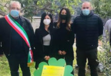 Grisolia, piantato Albero del ricordo in memoria delle vittime del covid.