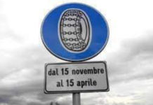 Provincia di Cosenza, dal 15 Novembre obbligo di montare pneumatici invernali