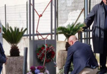 Paola, benedetta la stele in memoria di Luigi Gravina (Vittima di Mafia)