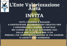 Aieta, sarà un Natale con i bambini