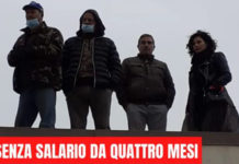 Protestano i lavoratori del Consorzio di Bonifica di Trebisacce .