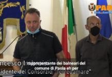Paola, “Balneari” soddisfatti per approvazione del piano comunale di spiaggia