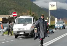 Incidente sulla strada Statale Diciotto