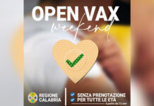 Oggi e domani OPEN Vax Weekend (Anche sul Tirreno Cosentino)