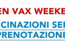 Diamante. Sabato 18 Dicembre Open Vax Day