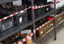 Sequestrati 550 kg di prodotti alimentari privi di tracciabilità