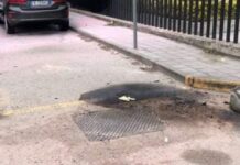 Si dà fuoco davanti alla Caserma: AGGIORNAMENTO