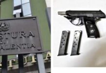 Armi in casa. Blitz della Polizia