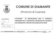 Diamante. Rifiuti: Arrivano le fototrappole
