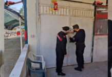 Sigilli a vasta arra adibita ad Autodromo nella Provincia di Cosenza