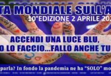 Autismo. “Campora si illumina di blu”.