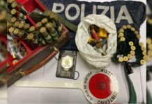 In possesso di munizioni di arma da fuoco. In manette un pregiudicato