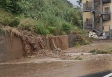 Bomba d’acqua a Paola. Allagamenti e smottamenti. FOTO E VIDEO