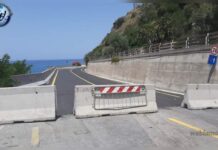 Amantea. Muro sulla scogliera di Coreca: Imminente riapertura