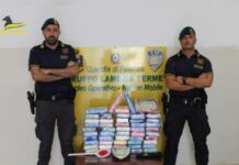 Lamezia Terme:::In auto con sessanta chili di Cocaina