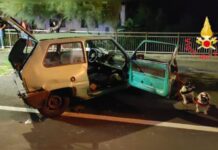 Incidente stradale nella notte sulla SS18