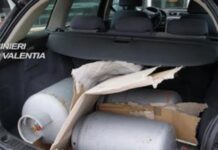 In auto con bombola del gas che espolode:::Giovane gravemente ustionato. Accade nel Cosentino.