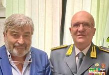 Amantea:::Il sindaco incontra il comandante regionale della Guardia di Finanza