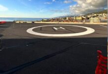 Ospedale di Paola:::Realizzata la pista dell’elisoccorso