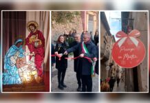 Fuscaldo:::Bagno di folla per l’inaugurazione del borgo dei Presepi
