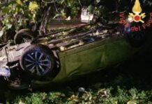 Incidente Stradale:::Tre feriti