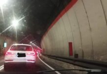 Incidente stradale sulla Paola-Cosenza:::impatto nella galleria Crocetta