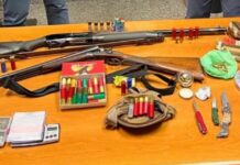 Nascondeva armi, munizioni ed eroina:::arrestato