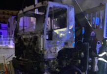 San Lucido:::Mezzo in fiamme. Retroscena e Dichiarazioni del sindaco