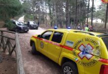 Cade in burrone:::soccorso in provincia di Cosenza