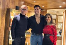 Diamante:::Grande successo per Gianmarco Onestini alla Gioielleria Cirillo