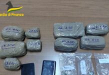 Traffico di droga nel cosentino. Arrestate due persone e sequestrati circa 3 chili di eroina