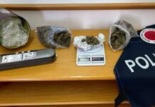 In possesso di Marijuana:::arrestato