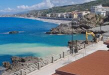 Diamante. “Spiaggia piccola”. Gli ambientalisti: “Stop massi. Fermatevi”