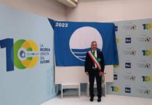 Tortora Bandiera Blu 2023. Grande soddisfazione per il sindaco Iorio